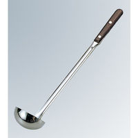 玉虎堂製作所 18-8 ローズ長柄 サービスレードル 90cc 7000000 1個