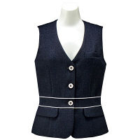 ボンマックス BONOFFICE ベスト ネイビー 21号 BCV1102-8-21（直送品）