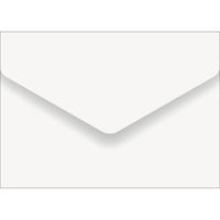 ササガワ メッセージカード袋 ホワイト 16-929 1セット（100枚：20枚×5袋）