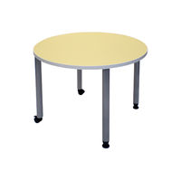 三和製作所 会議テーブル ムーンL 00035805（直送品）