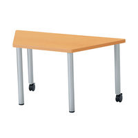 三和製作所 台形組み合わせテーブル メープル 00241290（直送品）