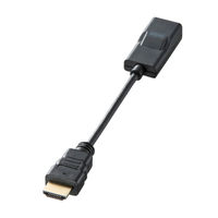 サンワサプライ HDMI-VGA変換アダプタ （ショートケーブル） AD-HD19VGA 1個