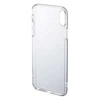 【処分品】サンワサプライ クリアハードケース （iPhoneX 2017年） PDA-IPH017CL 1個（直送品）