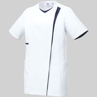 チトセ mizuno unite（ミズノユナイト） ジャケット 女性用 MZ-0163 ネイビー S 医療白衣 1枚（取寄品）