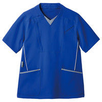 サーヴォ（旧サンペックスイスト） 男女兼用スクラブ MSCU-1805 ブルー SS 医療白衣 1枚（取寄品）