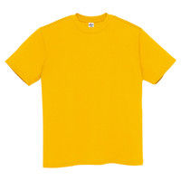 アイトス Tシャツ（男女兼用） MT180 ゴールド L 1袋（10枚組）（直送品）