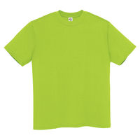 アイトス Tシャツ（男女兼用） MT180 ライム 4L 1袋（10枚組）（直送品）