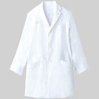 アディダス メンズドクターコート SMS200 ホワイト XO KAZEN（カゼン） 医療白衣 1枚（直送品）