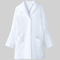 アディダス レディスドクターコート SMS201 ホワイト XOT KAZEN（カゼン） 医療白衣 1枚（直送品）