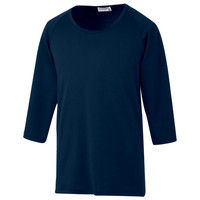 ルコックスポルティフ ユニセックスインナーTシャツ UQM8006 ネイビー L 医療白衣 1枚（直送品）