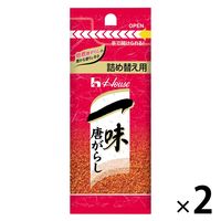 ハウス食品 一味唐がらし 袋入り 詰め替え用 12g 2袋