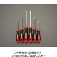 エスコ（esco） ［+ ー］ ドライバーセット（ステンレス製） 1セット EA557DT（直送品）