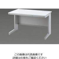 エスコ 1000x700x700mm 平デスク EA954DE-55D 1個（直送品）