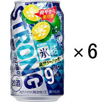 キリンビール 氷結ストロング 爽快シークヮーサー 350ml×6缶