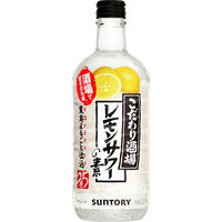 こだわり酒場のレモンサワーの素500ml瓶 1本 サントリー リキュール