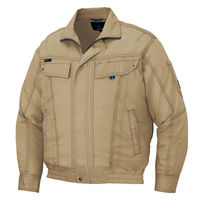 アイトス HERO’S UNIFORM 長袖ブルゾン（空調服TM）（男女兼用） カーキ LL AZ-30599-025-LL（直送品）