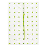 ヘッズ 和風ドットスイーツパック（抹茶）/クリア-3 WAG-OB3 1セット（2000枚：100枚×20パック）（直送品）