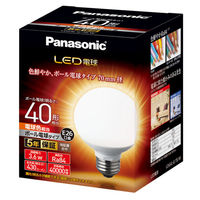 パナソニック ＬＥＤ電球ボール型４０形７０ｍｍ径 LDG4LG70W 1個