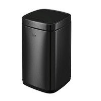 EKO エコスマートセンサービン フタ付ゴミ箱 ガンメタ 12L EK9288BS-12L 1個（直送品）