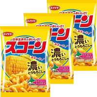 湖池屋 スコーン 濃いとうもろこし味 1セット（3袋入）