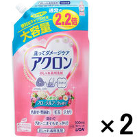【アウトレット】ライオン アクロンフローラルブーケの香りつめかえ用大サイズ 900mL 1セット（2個:1個×2）