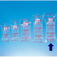 シンリョウ 滅菌済プリントメモリ瓶/青目盛 200ml 117050 1箱（80本入）（わけあり品）