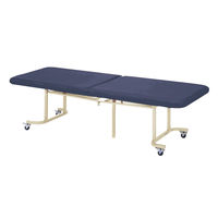 三和製作所 二つ折り診察台 ネイビー 00260496（直送品）