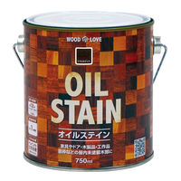 ニッペホームプロダクツ WOOD LOVE オイルステイン 750ml ウォルナット 4976124517235 1セット（6個入）（直送品）