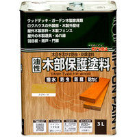 ニッペホームプロダクツ 油性木部保護塗料 3L スプルース 4976124519406（直送品）