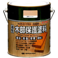 ニッペホームプロダクツ 油性木部保護塗料 1.6L クリヤー 4976124519697（直送品）