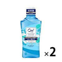 マウスウォッシュ 口臭ケア サンスター Ora2 オーラツー ミー 洗口液 ステインクリア ナチュラルミント ノンアルコール 低刺激 460ml 2本