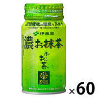 【機能性表示食品】伊藤園 おーいお茶 濃お抹茶 広口缶 165ml 1セット（60缶）