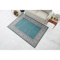 トシシミズ ディクトム マイクロウィルトンラグ DM-062 2000×2000mm ブルー 4573109304042 1枚（直送品）