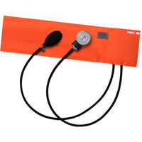 フォーカルコーポレーション FOCAL　アネロイド血圧計　FC-100V　ナイロンカフ　オレンジ GS1-128 1セット（直送品）