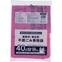 ジャパックス 千葉県香取広域指定 不燃 40L 手付 10P KAT01 10枚ｘ30冊（300枚）/ケース（直送品）