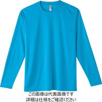 トムス 3.5オンスドライ長袖Tシャツ ターコイズ LL 00352-AIL-034-LL 1セット(5枚)（直送品）
