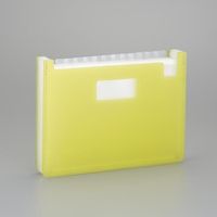 エスコ 20~330x316x235mm ファイルスタンド(伸縮式/グリーン EA954TD-153 1セット(5冊)（直送品）