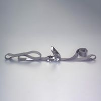 エスコ 50mmx 5.0m/ 764kg ベルト荷締機(両端アイ型) EA982SH-25 1個（直送品）