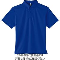 トムス 4.4オンスドライボタンダウンポロシャツ ジャパンブルー 00313-ABN-171
