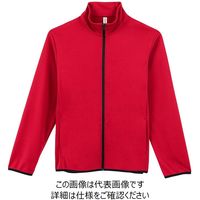 トムス ドライスウェットジップジャケット ガーネットレッド LL 00344-ASJ-035-LL 1枚（直送品）