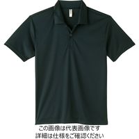 トムス 3.5オンスインターロック ドライポロシャツ ブラック S 00351-AIP-005-S 1セット(5枚)（直送品）