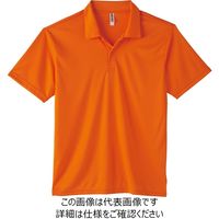 トムス 3.5オンスインターロック ドライポロシャツ オレンジ 00351-AIP-015