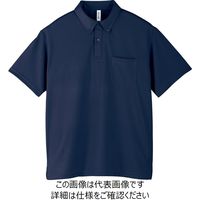 ハチヤーズ　ポロシャツ　ブルー　Ｌ　新品 トムス 4.4オンスドライBDポケ付ポロシャツ メトロブルー 5L
