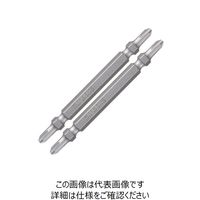 ベッセル(VESSEL) 両頭ビット 見やすいビット 2本組 +2x82mm No.DS142082 1セット(16本:2本×8パック)（直送品）