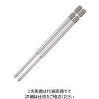 ベッセル(VESSEL) 片頭ビット ナメないビット 2本組 +2x150mm No.DZ162150 1セット(8本:2本×4パック)（直送品）