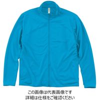 トムス 4.4オンスドライジップジャケット ターコイズ 4L 00358-AMJ-034-4L 1セット(2枚)（直送品）