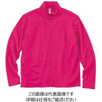 トムス 4.4オンスドライジップジャケット ホットピンク 4L 00358-AMJ-146-4L 1セット(2枚)（直送品）