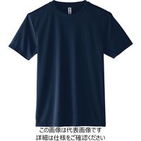 トムス 3.5オンスインターロック ドライTシャツ ネイビー L 00350-AIT-031-L 1セット(5枚)（直送品）