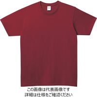 トムス 5.0オンスベーシックTシャツ バーガンディ XS 00086-DMT-112-XS 1セット(5枚)（直送品）