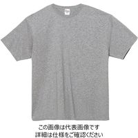 トムス 7.4オンススーパーヘビーTシャツ 杢グレー S 00148-HVT-003-S 1セット(5枚)（直送品）